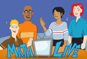 Math Live animated group of individuals